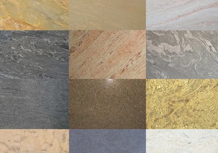 Granite slab display